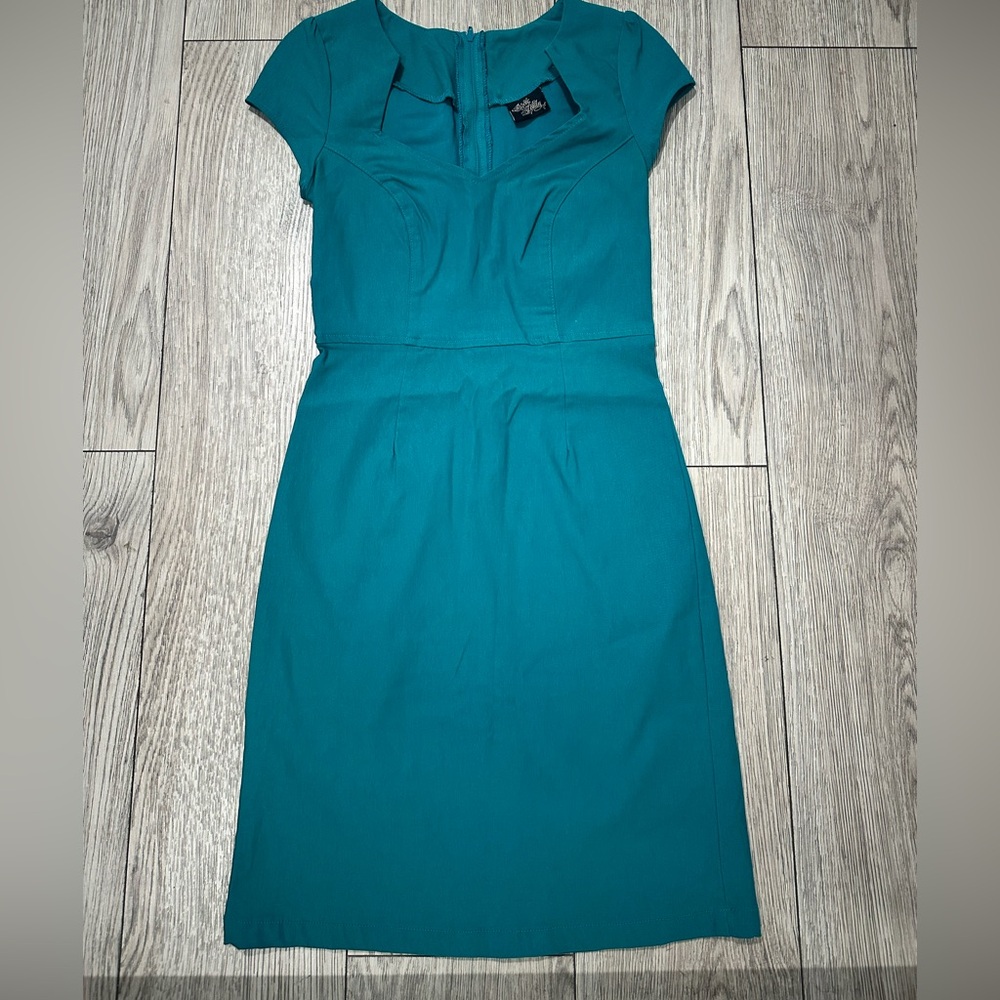 EUC Rock Steady Teal Dress